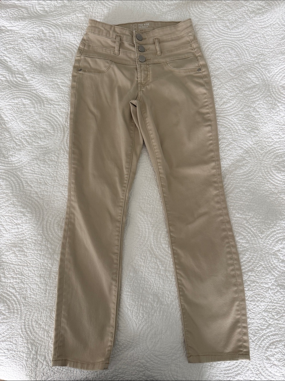 NOBO Mid-Rise Skinny Khaki